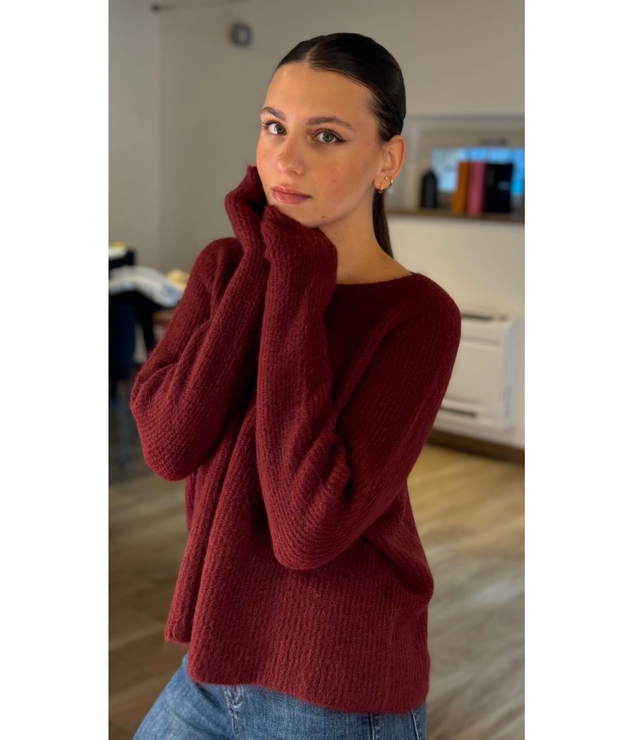 Maglia Alpaca Girocollo