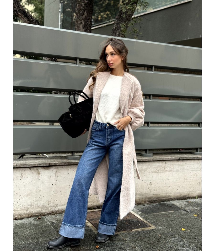Jeans con Risvolto
