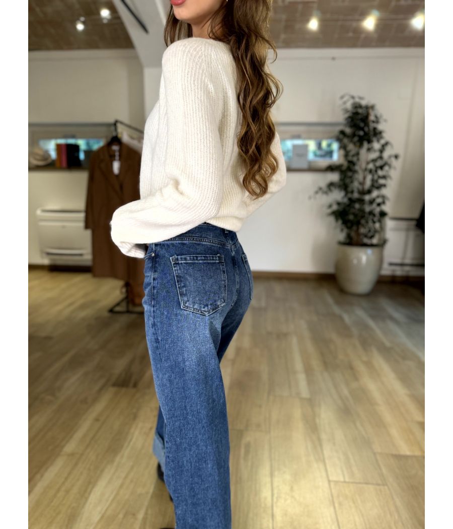Jeans con Risvolto