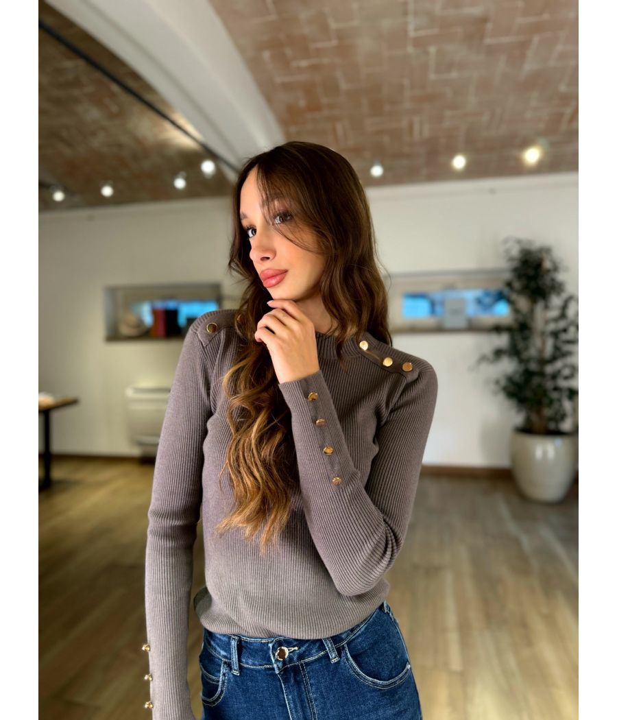Maglia Bottoni Oro