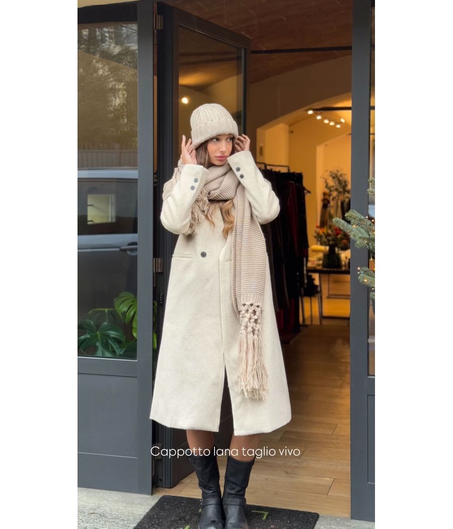 Cappotto Taglio Vivo