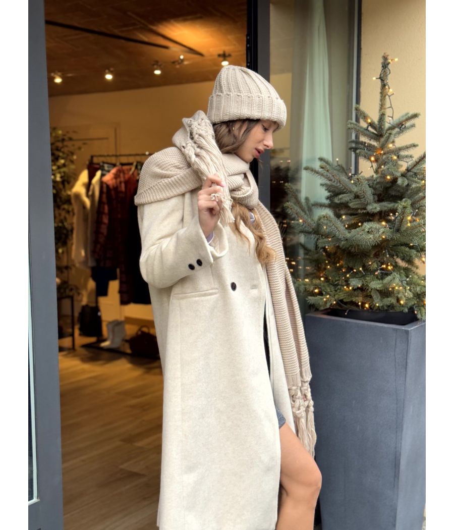 Cappotto Taglio Vivo