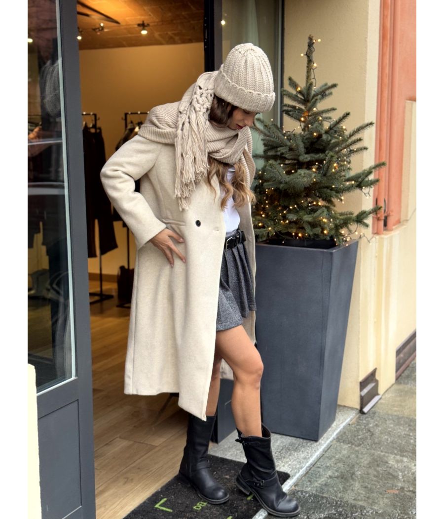 Cappotto Taglio Vivo