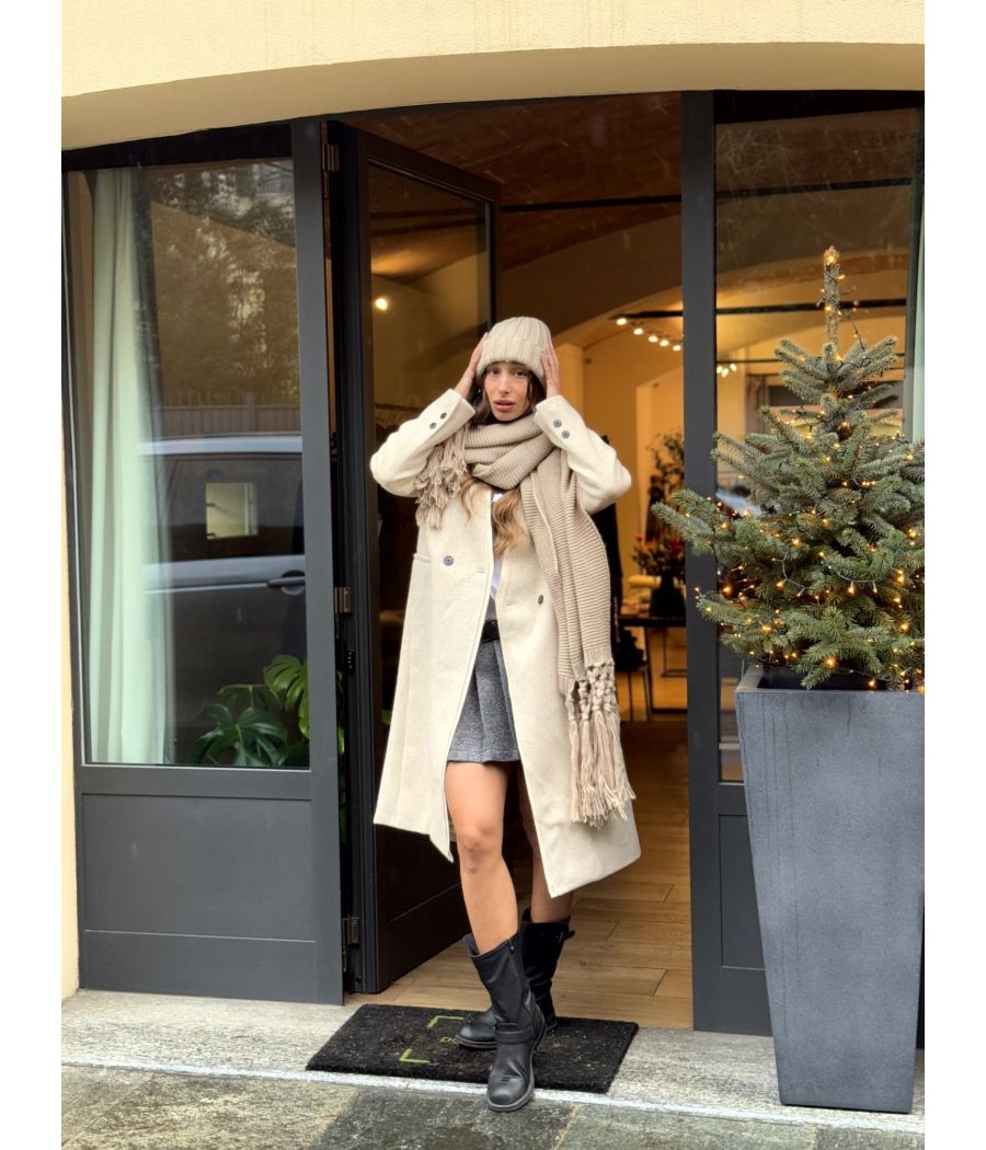 Cappotto Taglio Vivo