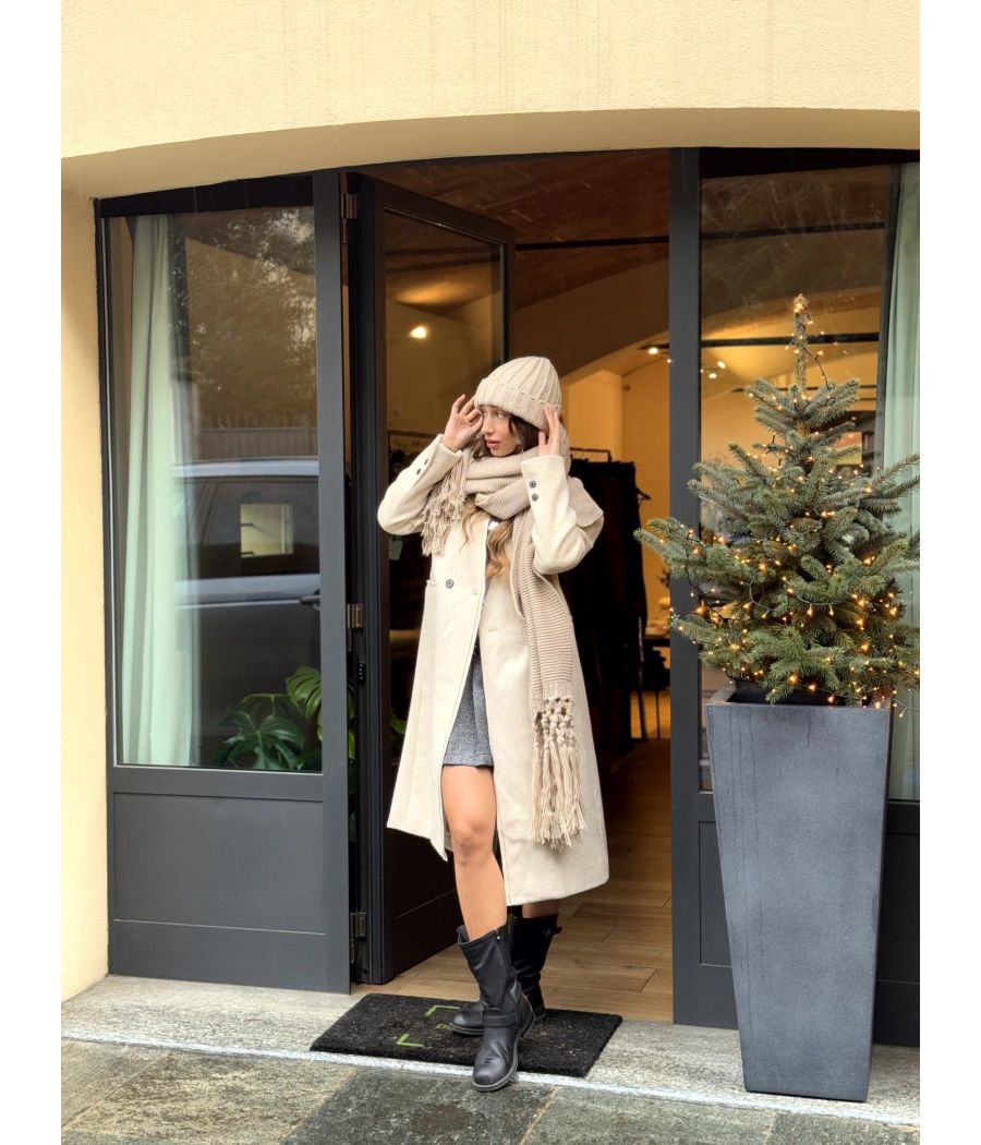 Cappotto Taglio Vivo