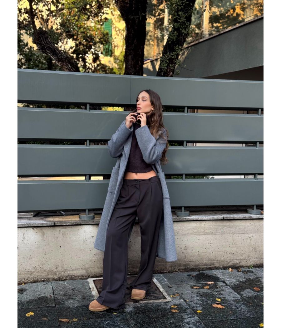 Cappotto Doppiopetto Grey