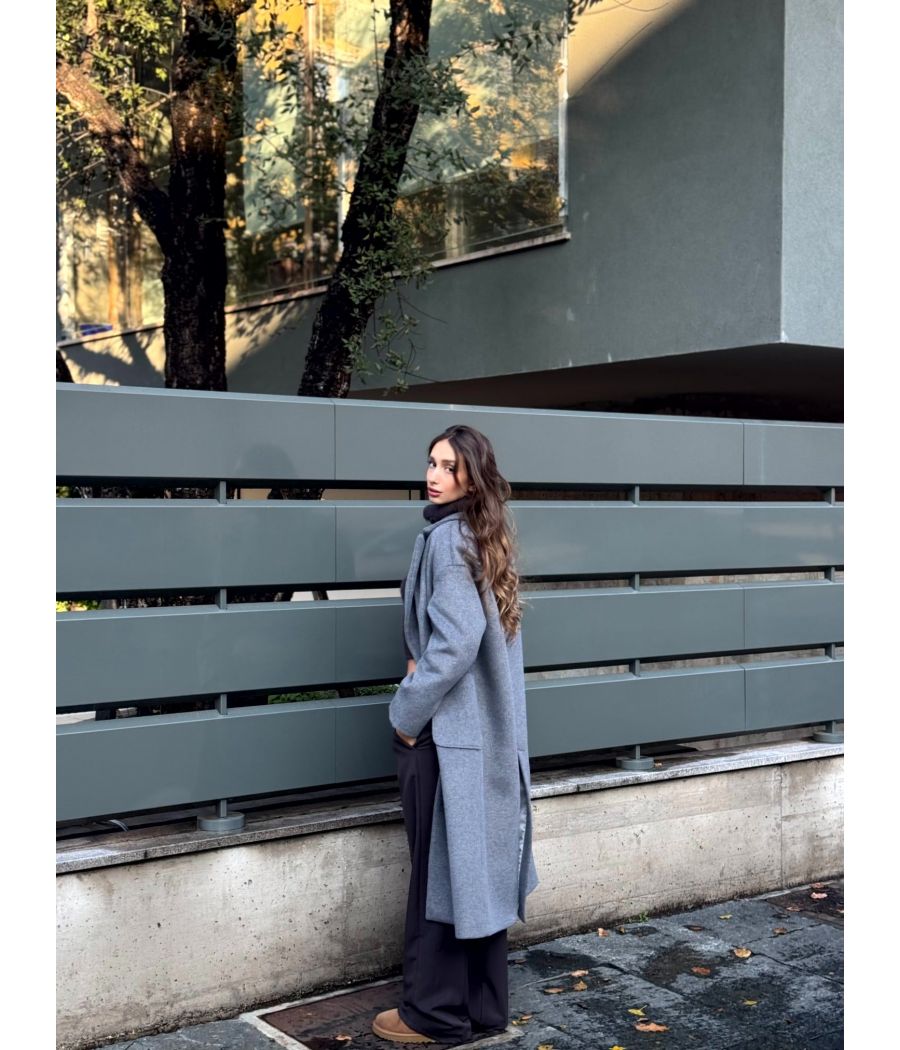 Cappotto Doppiopetto Grey