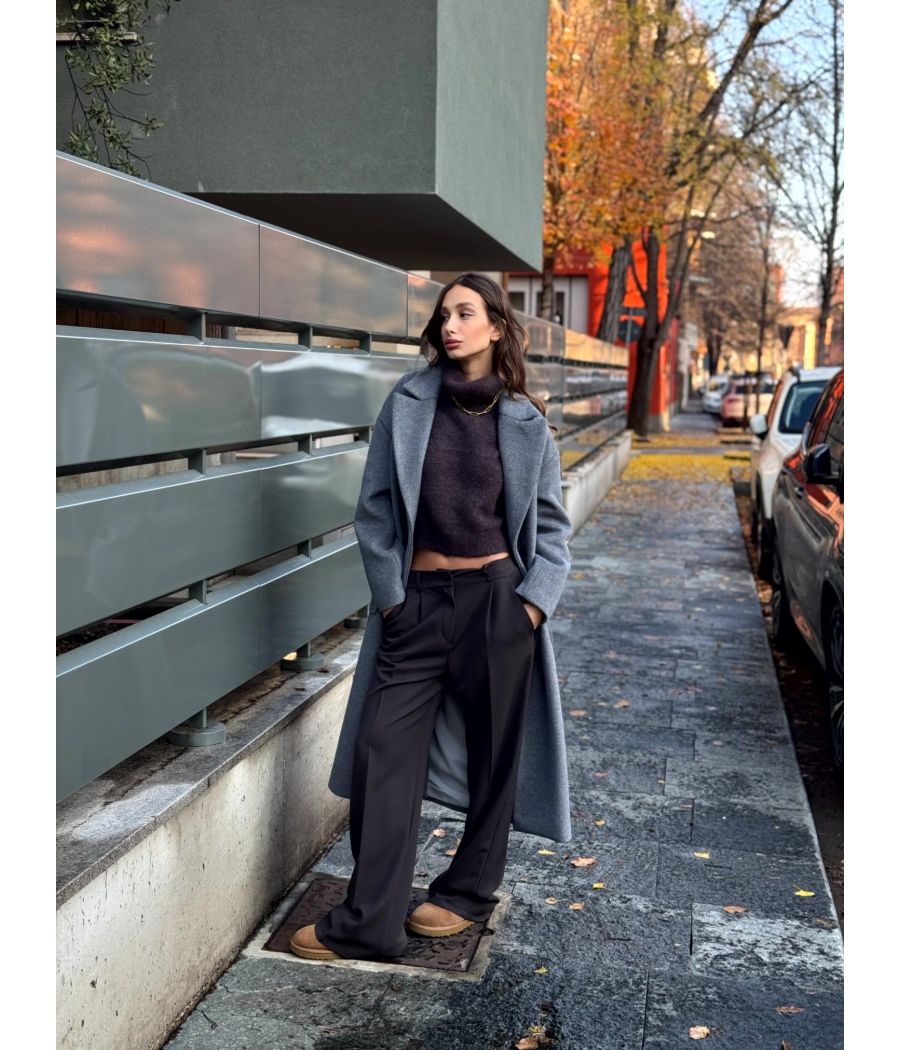 Cappotto Doppiopetto Grey