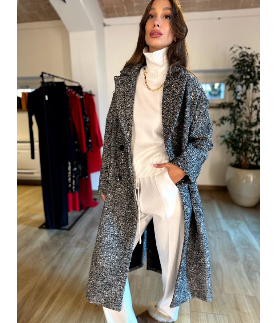 Cappotto Doppiopetto Sale e Pepe
