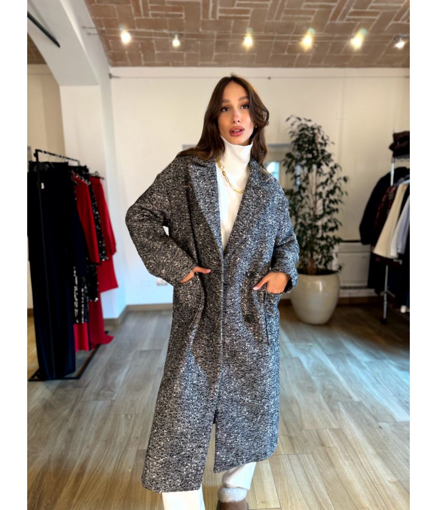 Cappotto Doppiopetto Sale e Pepe