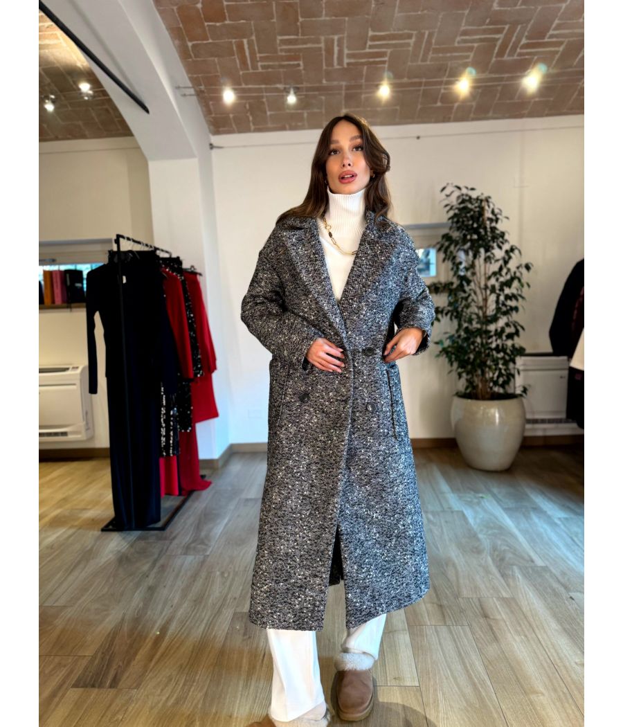Cappotto Doppiopetto Sale e Pepe