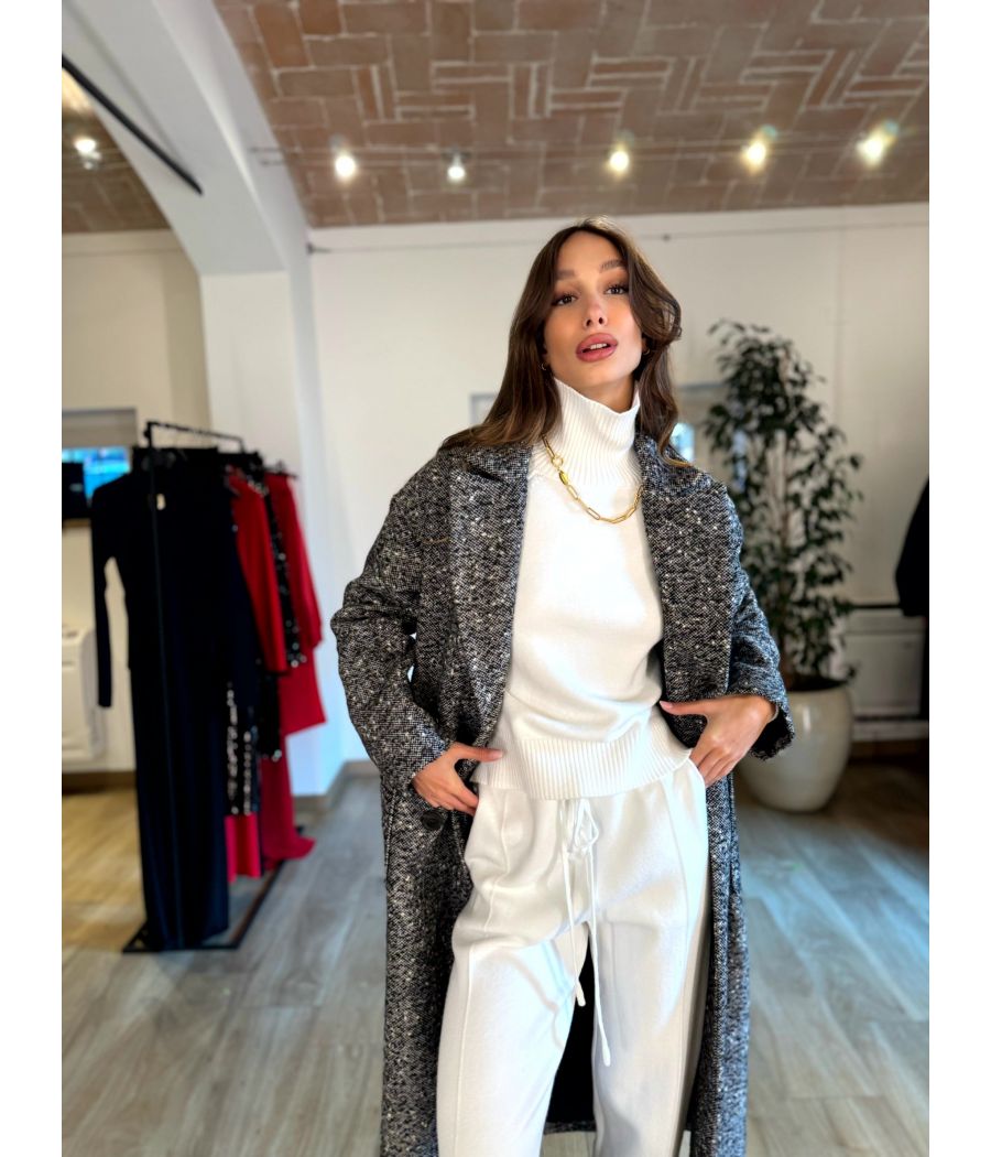 Cappotto Doppiopetto Sale e Pepe