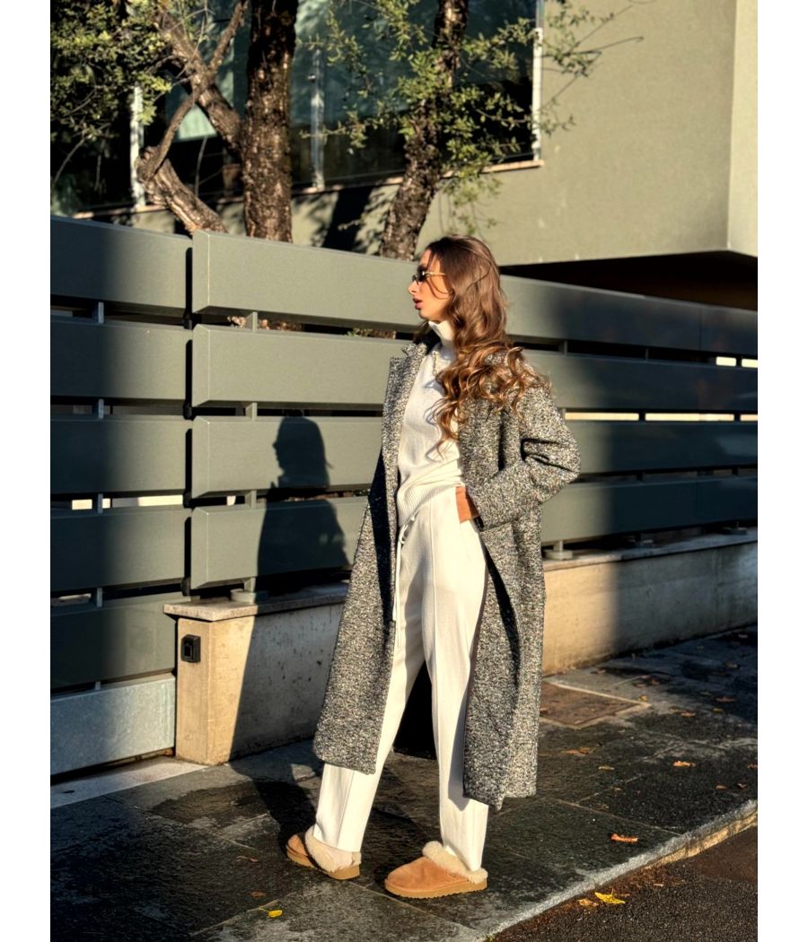Cappotto Doppiopetto Sale e Pepe