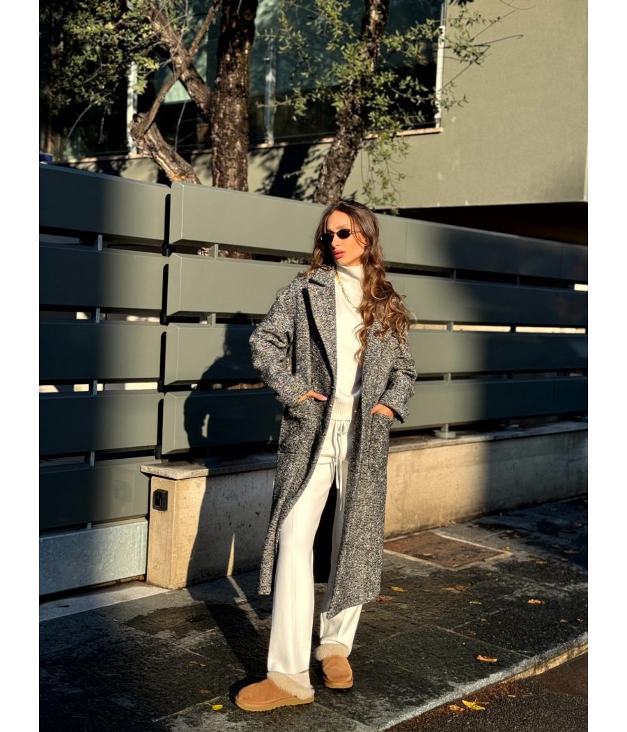Cappotto Doppiopetto Sale e Pepe