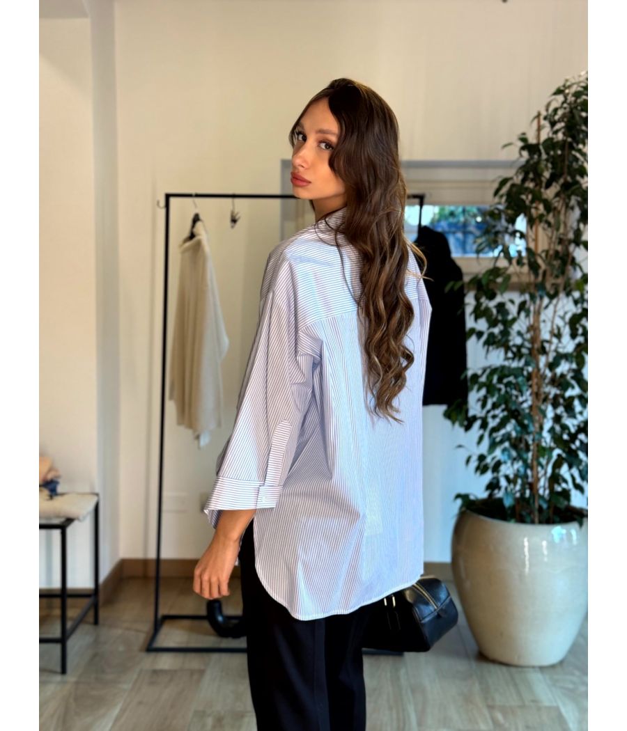 Camicia cotone Over