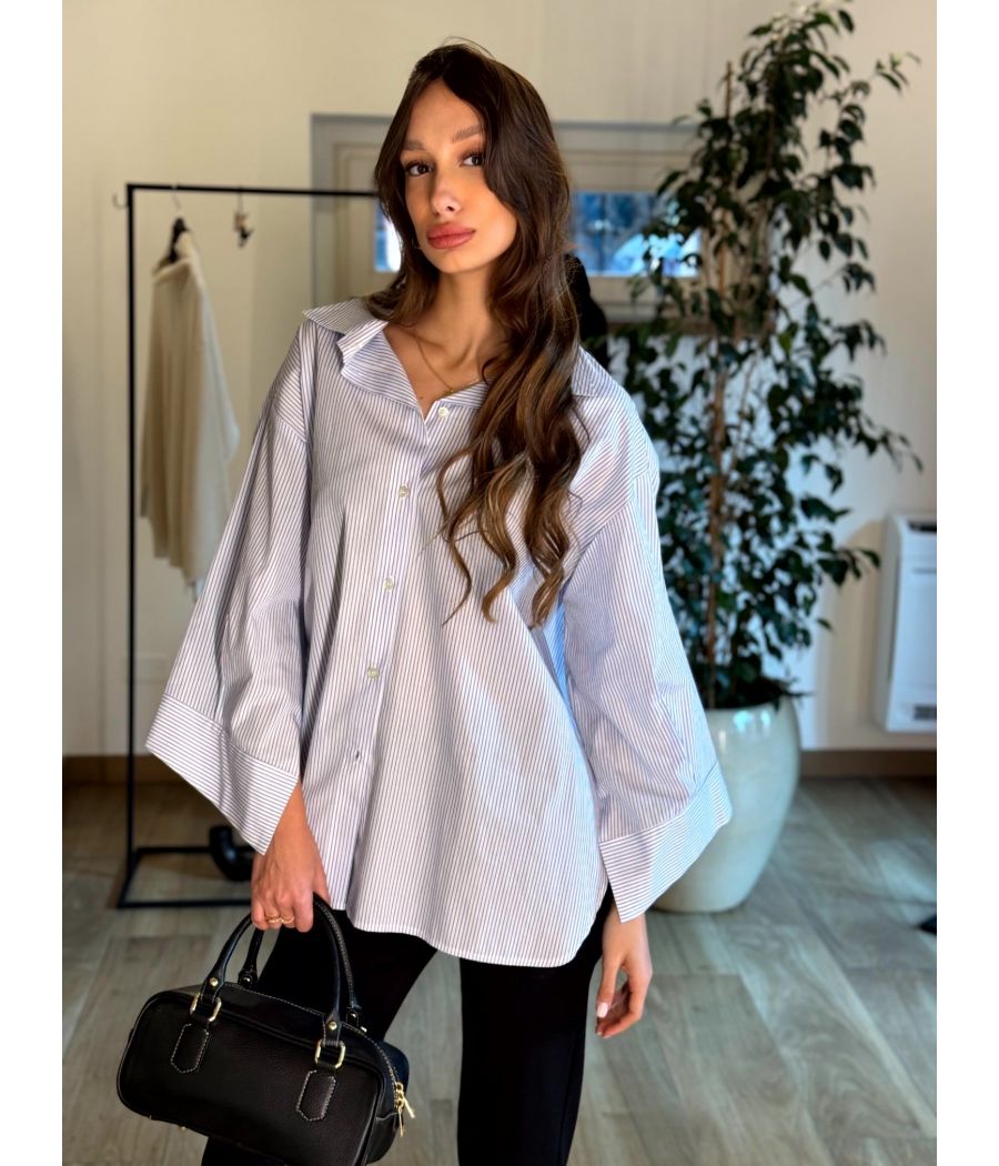 Camicia cotone Over