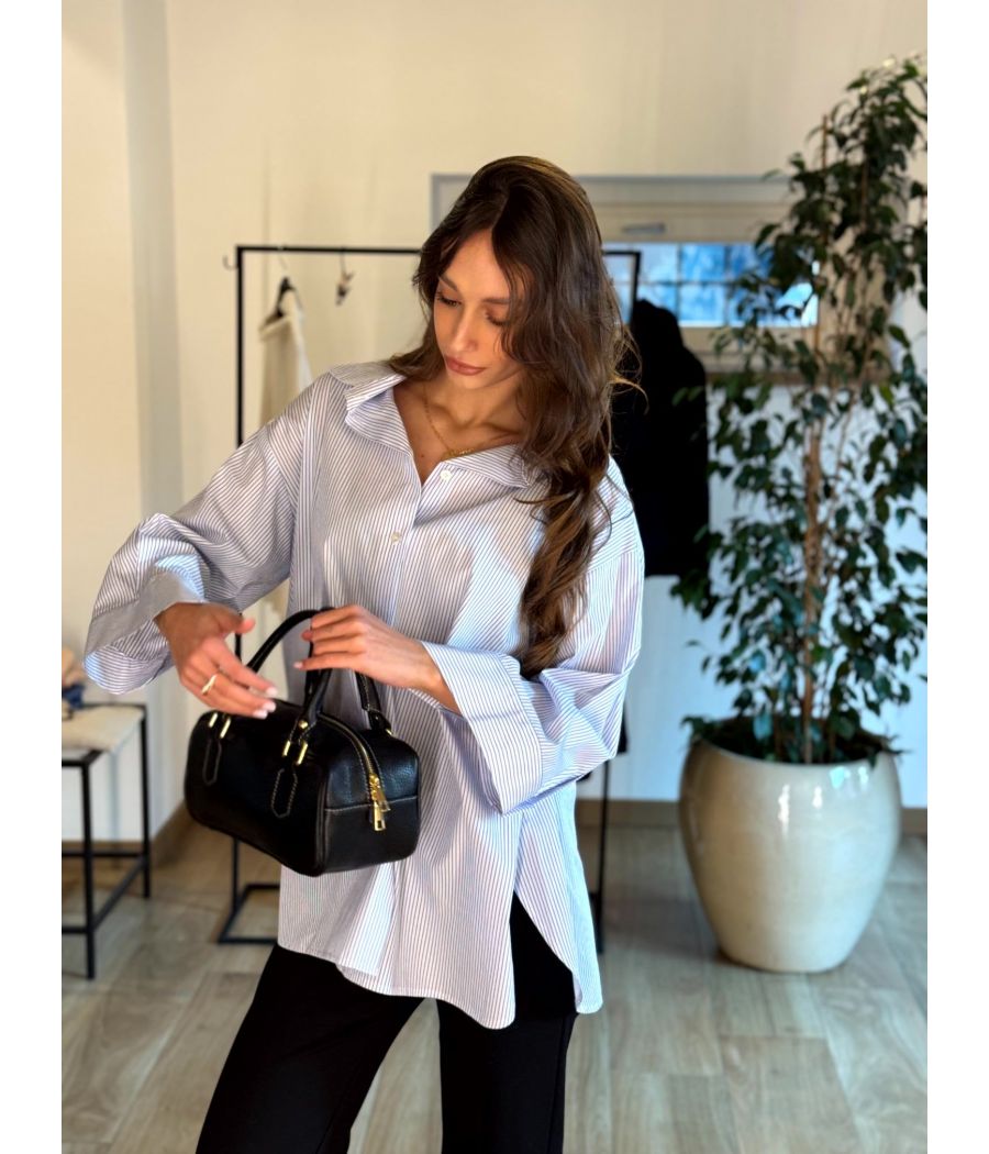 Camicia cotone Over