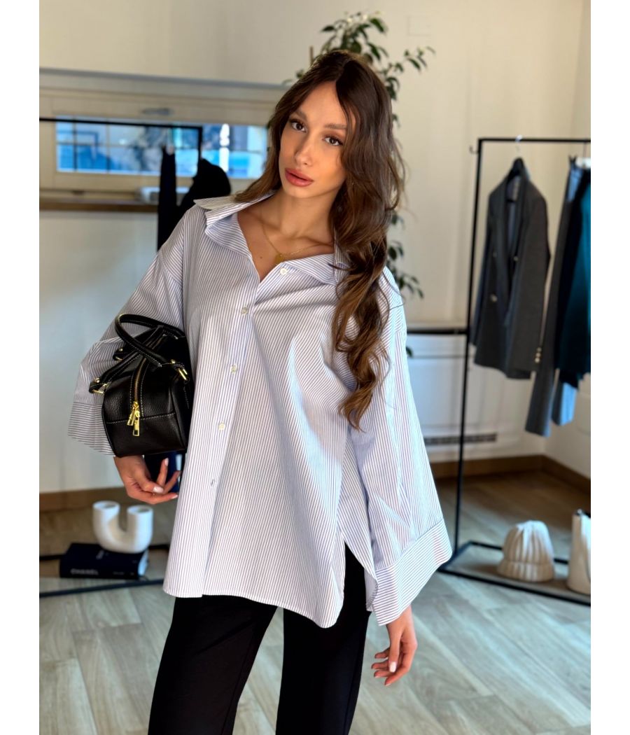 Camicia cotone Over