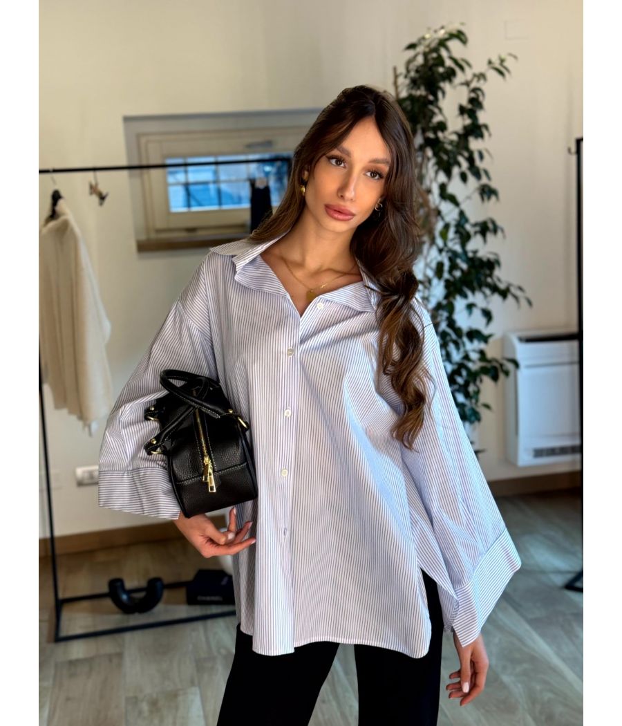 Camicia cotone Over