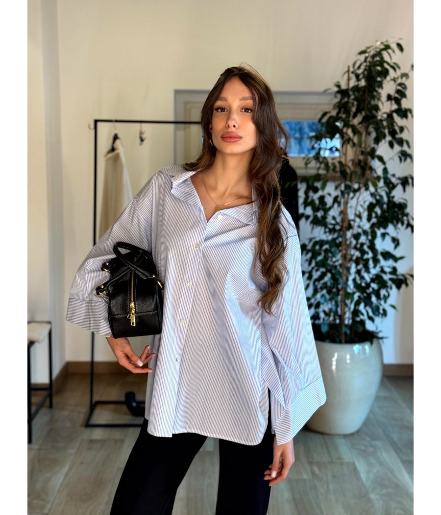 Camicia cotone Over