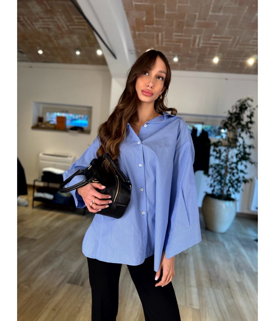 Camicia cotone Over