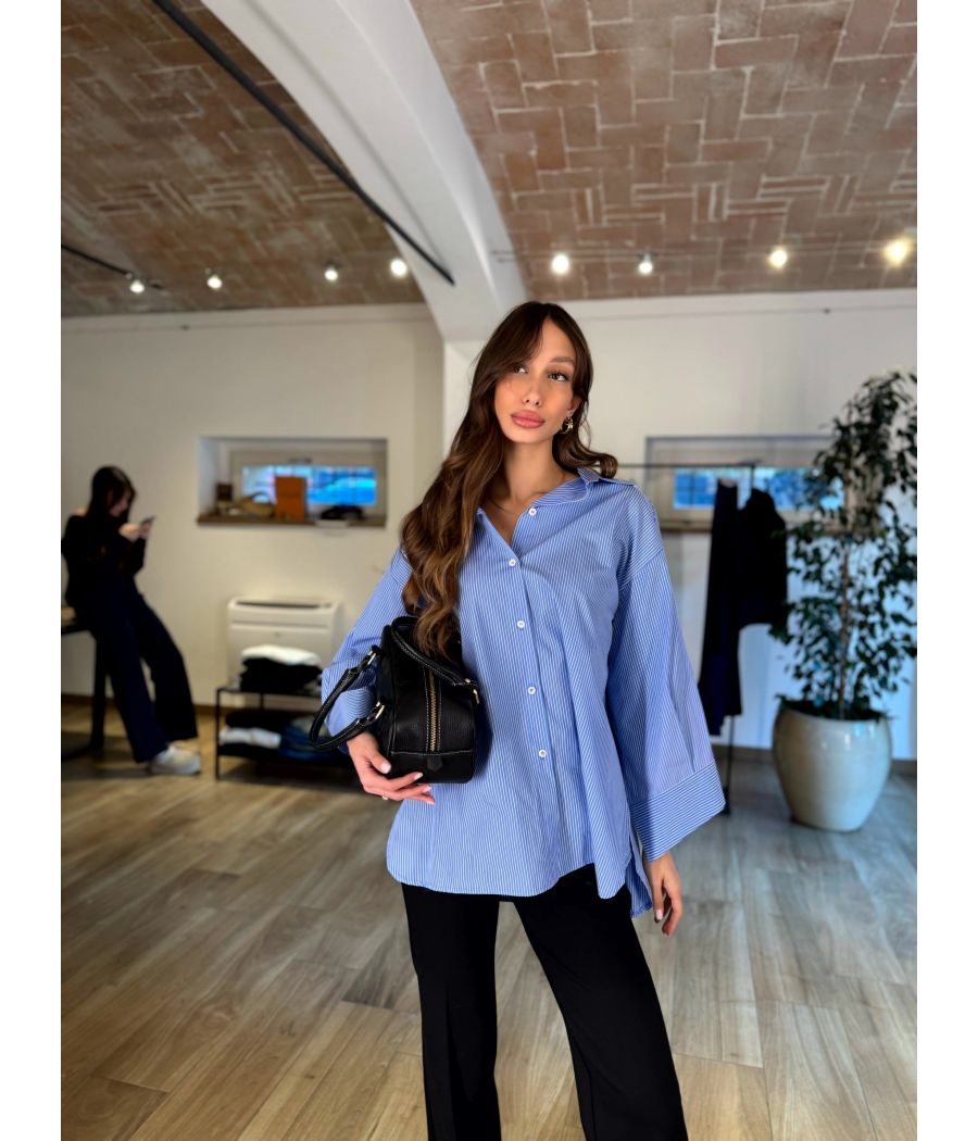 Camicia cotone Over