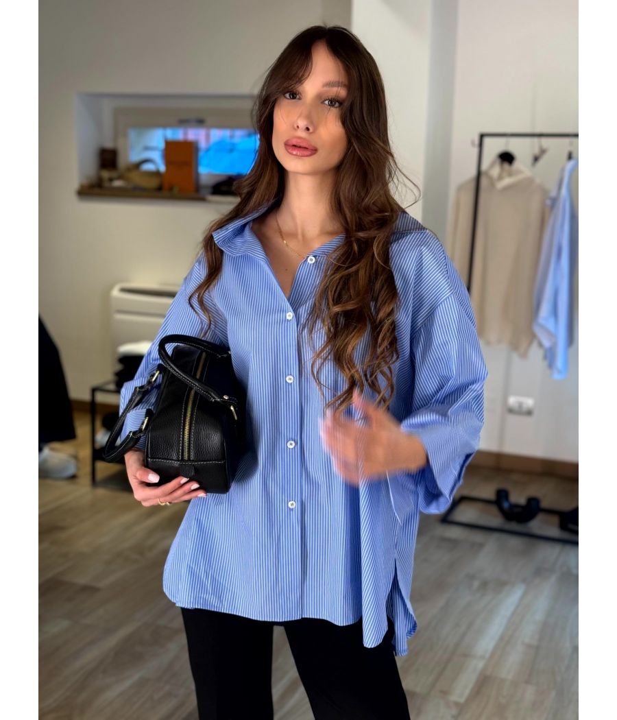 Camicia Over cotone