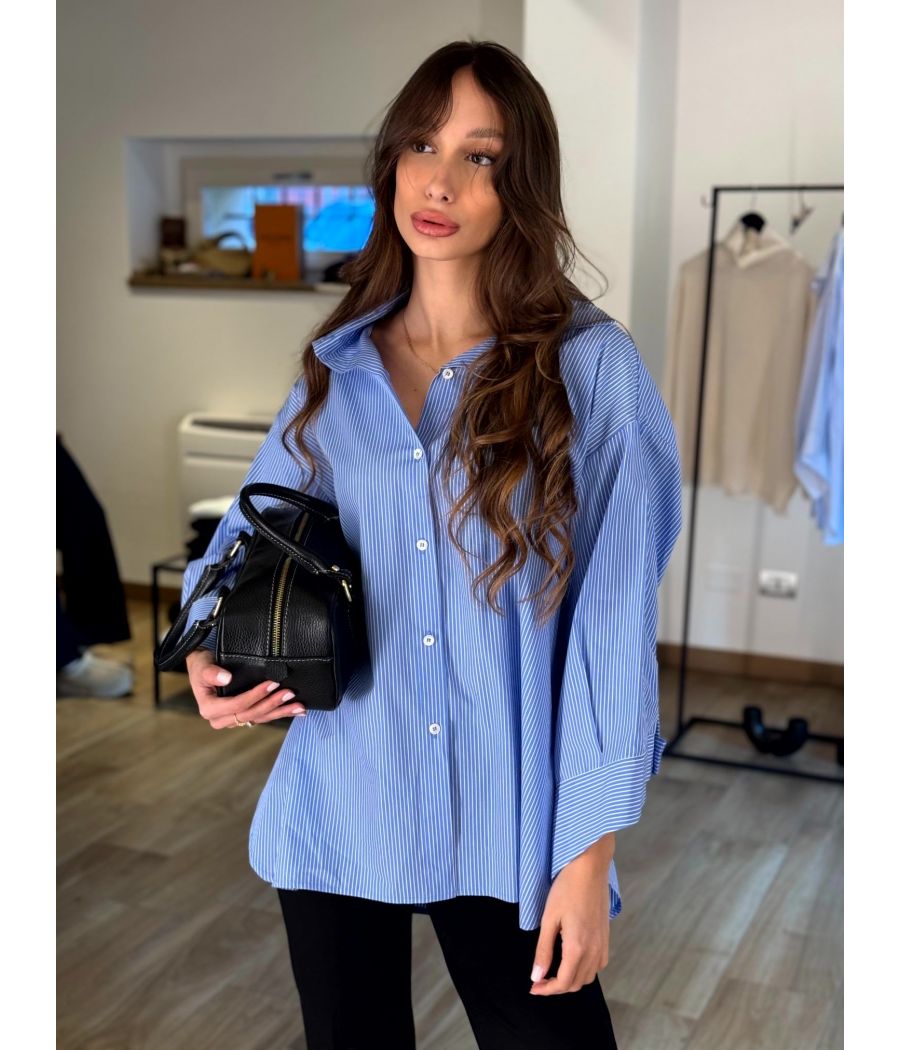 Camicia cotone Over