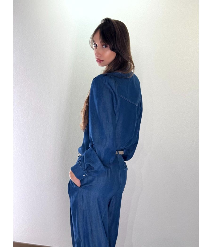Completo camicia Chambray