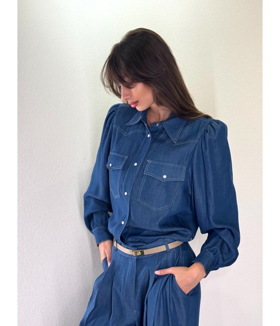 Completo camicia Chambray