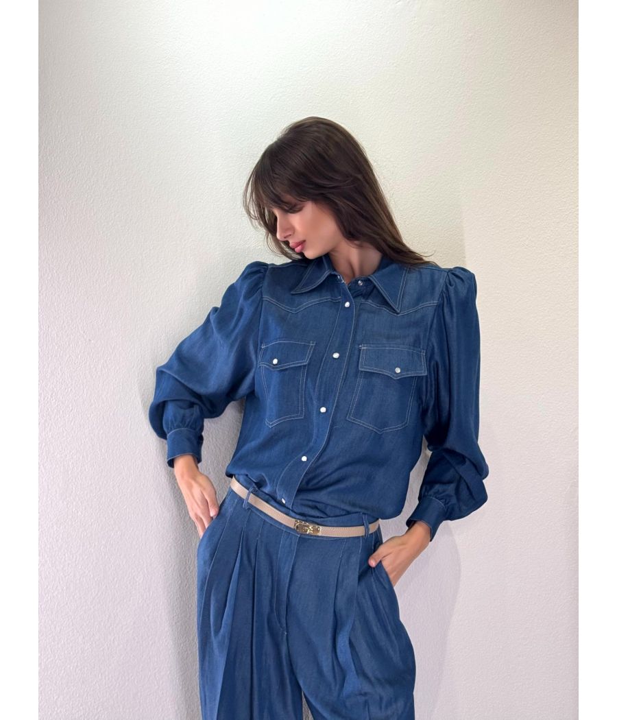 Completo camicia Chambray