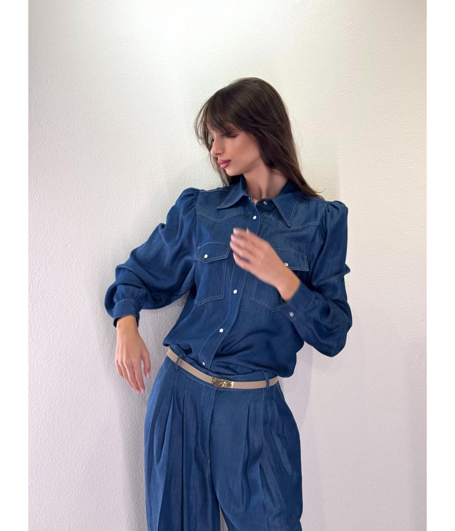 Completo camicia Chambray
