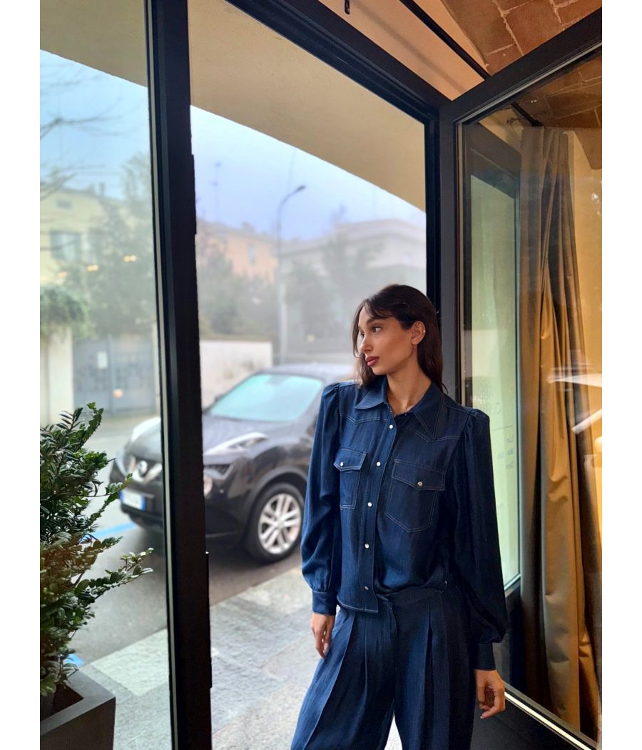 Completo camicia Chambray