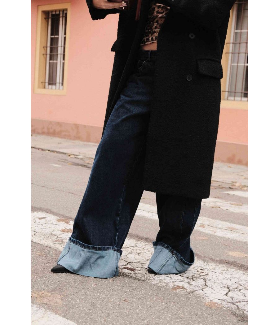 Jeans con Risvolto