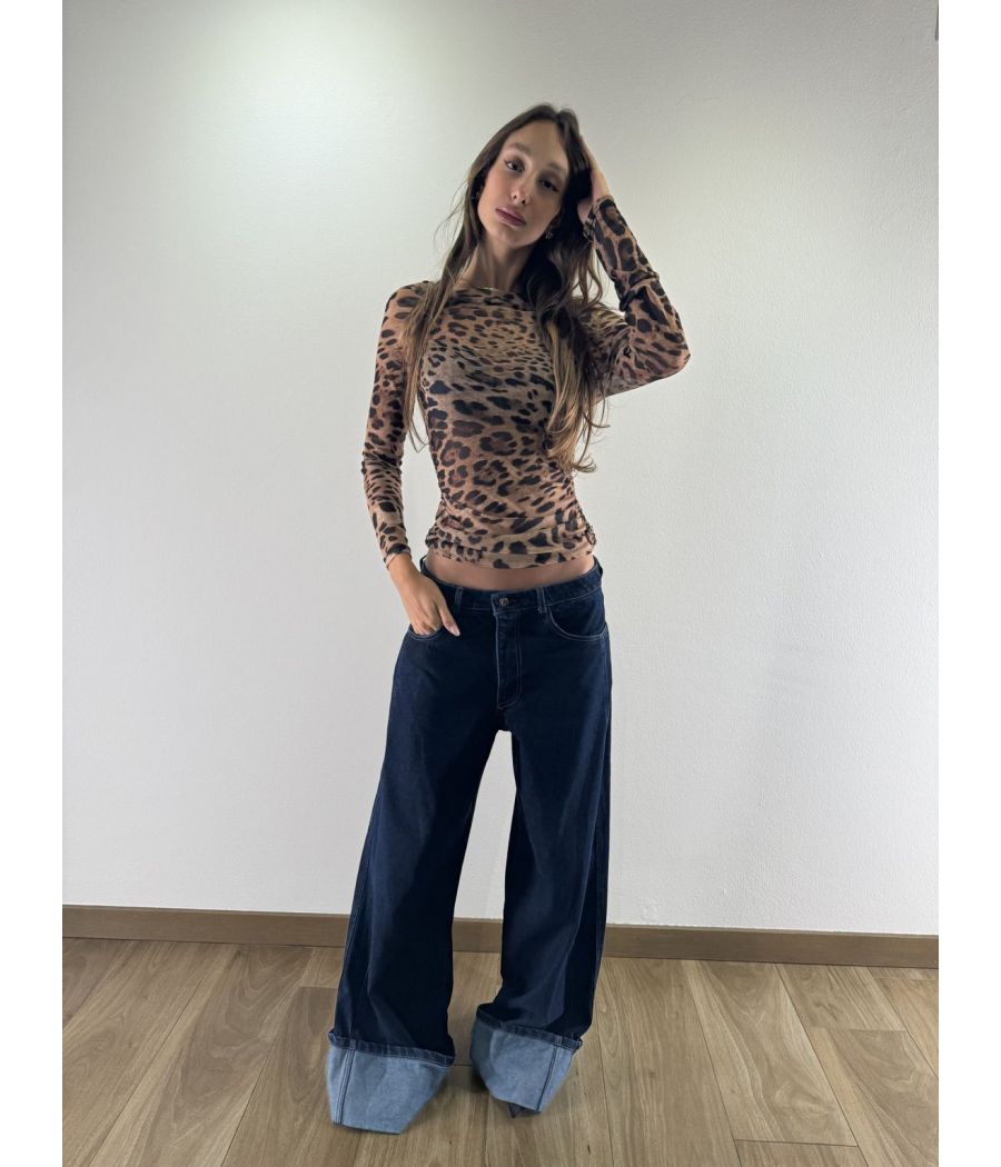 Jeans con Risvolto