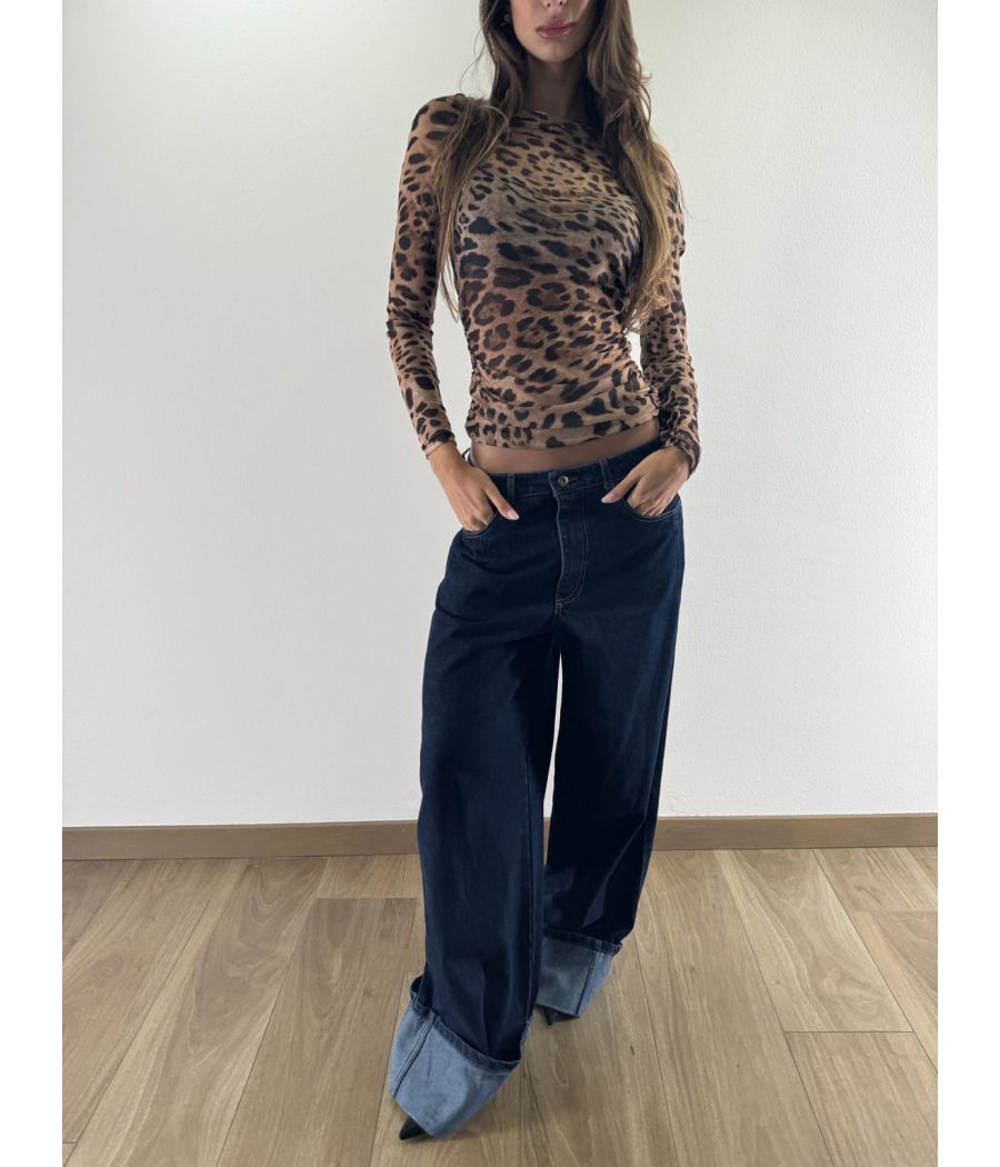 Jeans con Risvolto