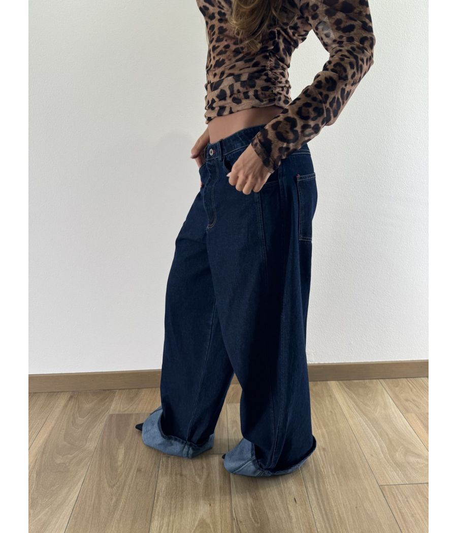 Jeans con Risvolto